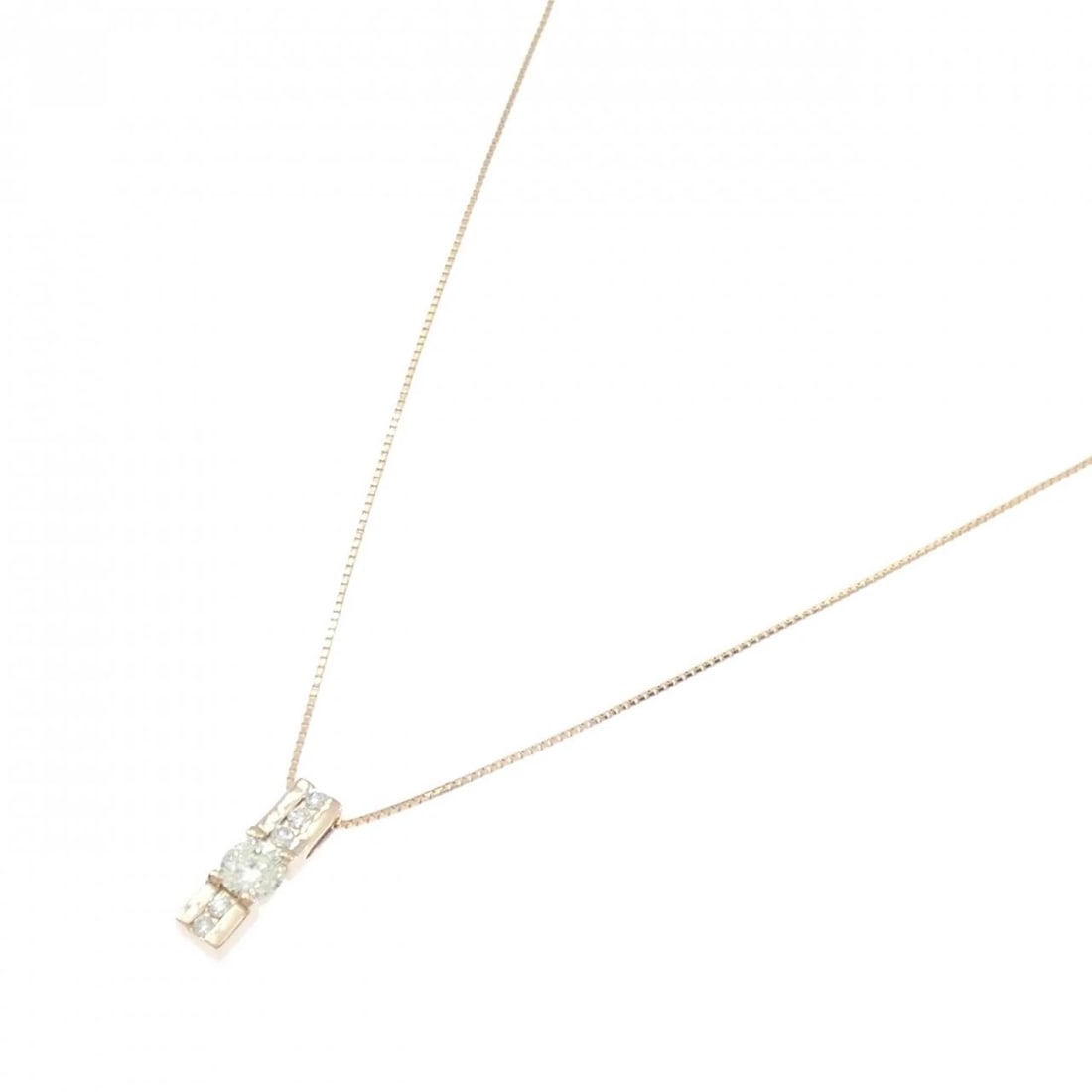 K18PG DIAMOND NECKLACE - 2