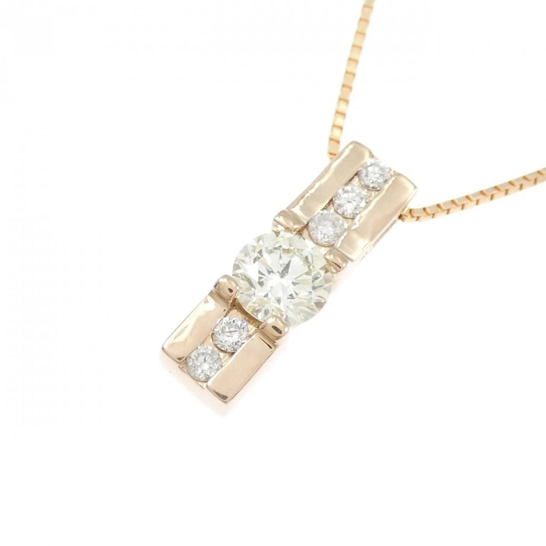K18PG DIAMOND NECKLACE - 3