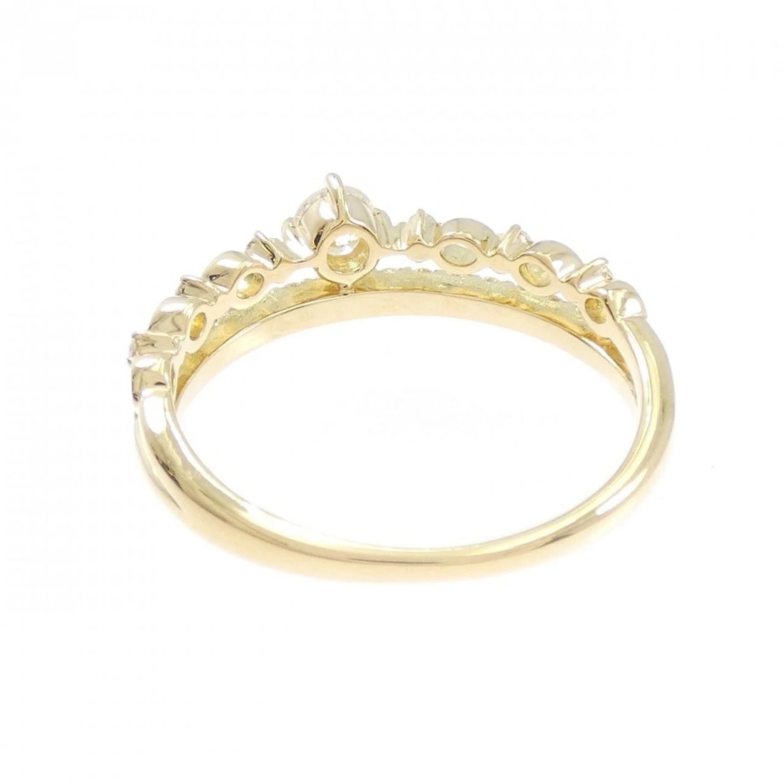 K18YG DIAMOND RING - 3