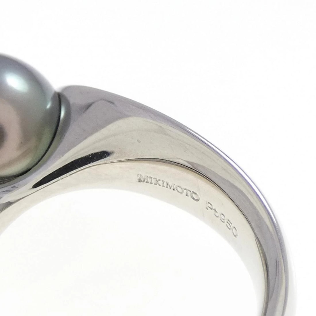 MIKIMOTO BLACK PEARL RING - 4