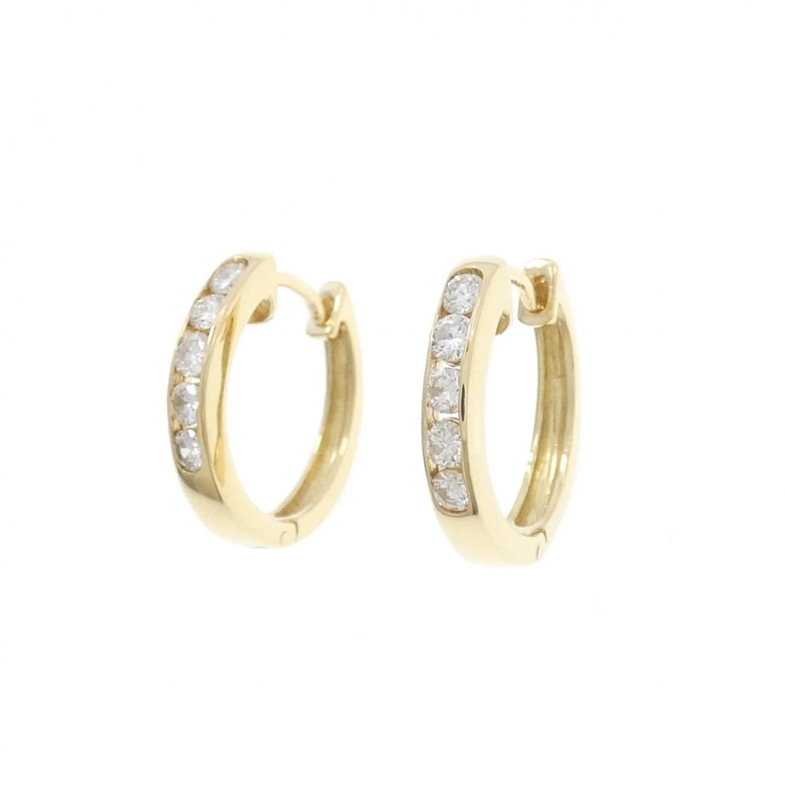 K18YG DIAMOND PIERCE: K18YG Diamond Pierce Brand: Unbranded Type: Diamond Pierce/Earring Material: 18K yellow gold, Main Stone/Creation Natural Color: yellow gold Size: Approx. length x width: 16.2mm x 2.7mm Accessori