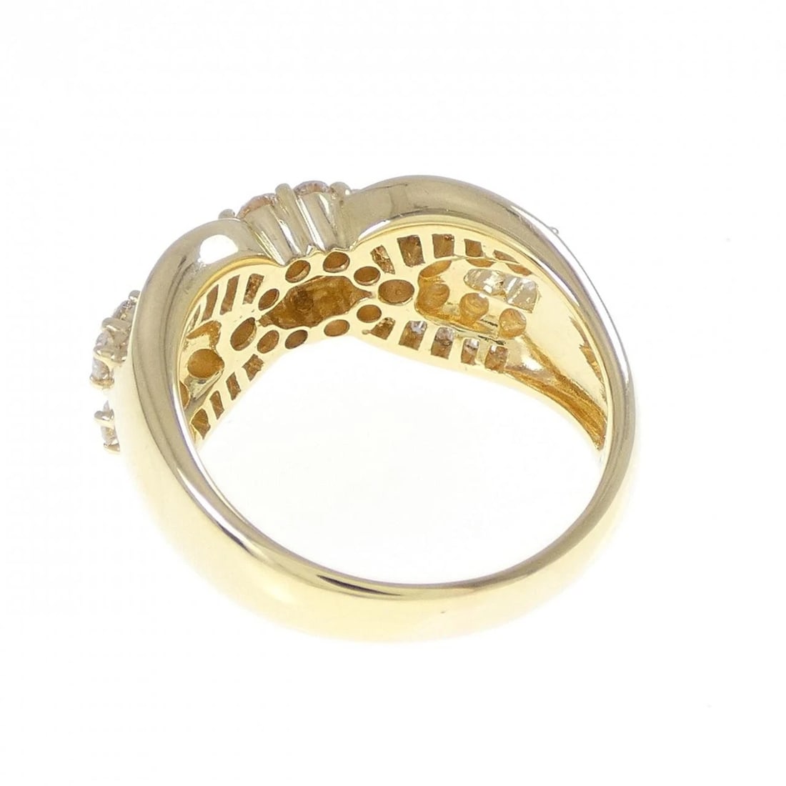 18KYG DIAMOND RING - 2