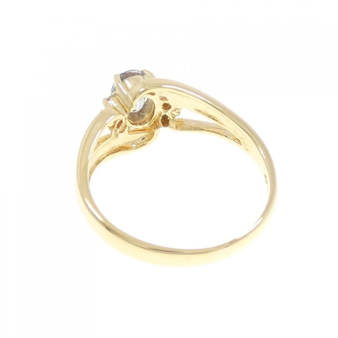K18YG SAPPHIRE RING - 3