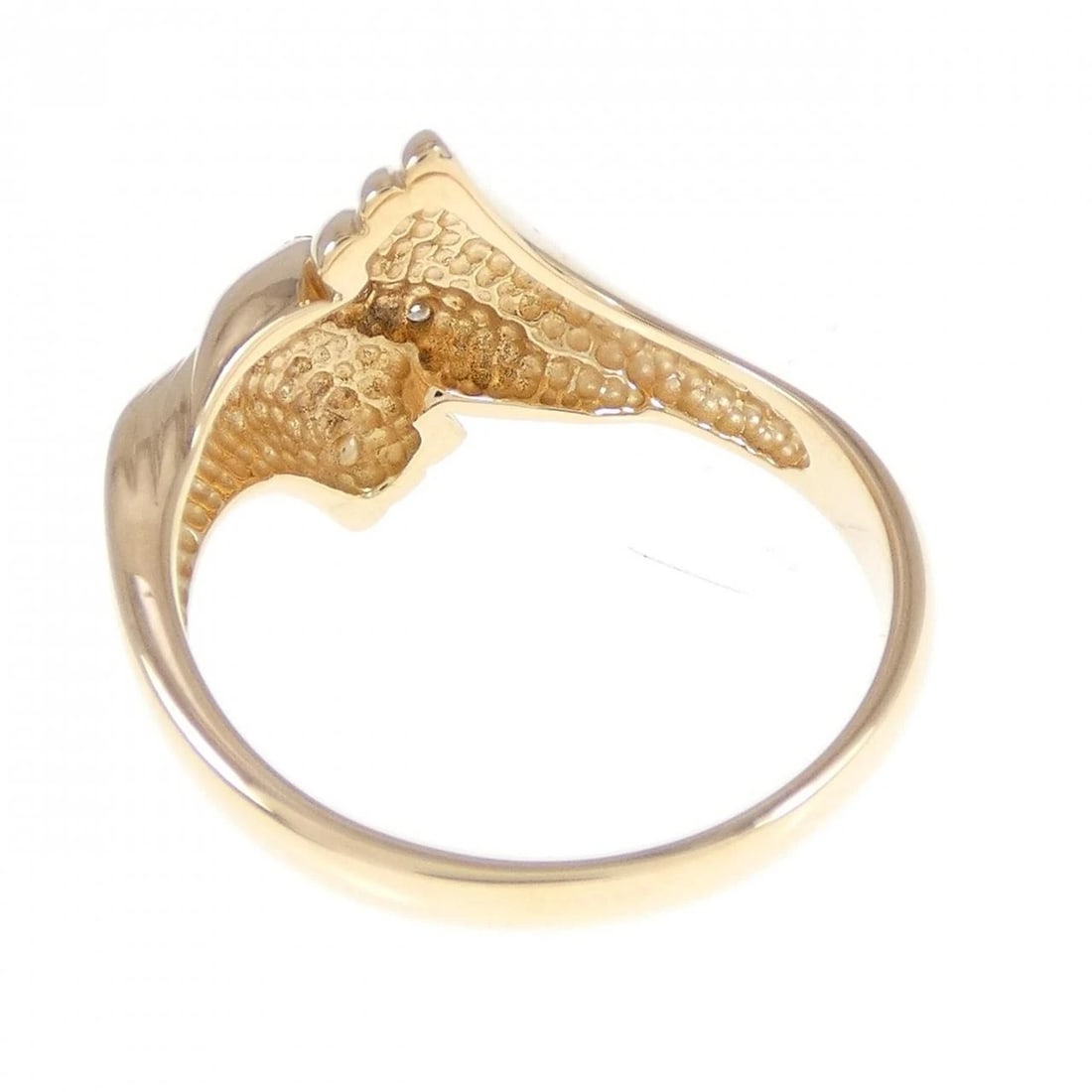 K18YG DIAMOND RING - 3