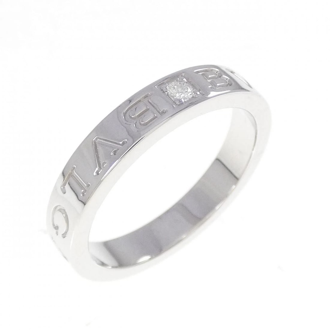 BVLGARI B.ZERO1 RING: BVLGARI B.zero1 Ring Brand: BVLGARI Type: Ring Material: 750 White Gold, Main Stone/Creation Natural Color: white gold Size: 9 (US size) Accessories: None Accessories Notice: When purchasing