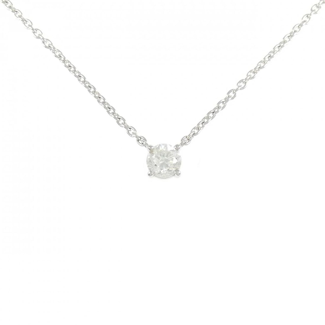 PT900 PT850 DIAMOND NECKLACE: PT900 PT850 Diamond Necklace Brand: Unbranded Type: Necklace Material: Platinum 900 Platinum 850, Main Stone/Creation Natural Color: platinum Size: 41cmActualSizePendant top H x W: 4.7mmx4.8mm