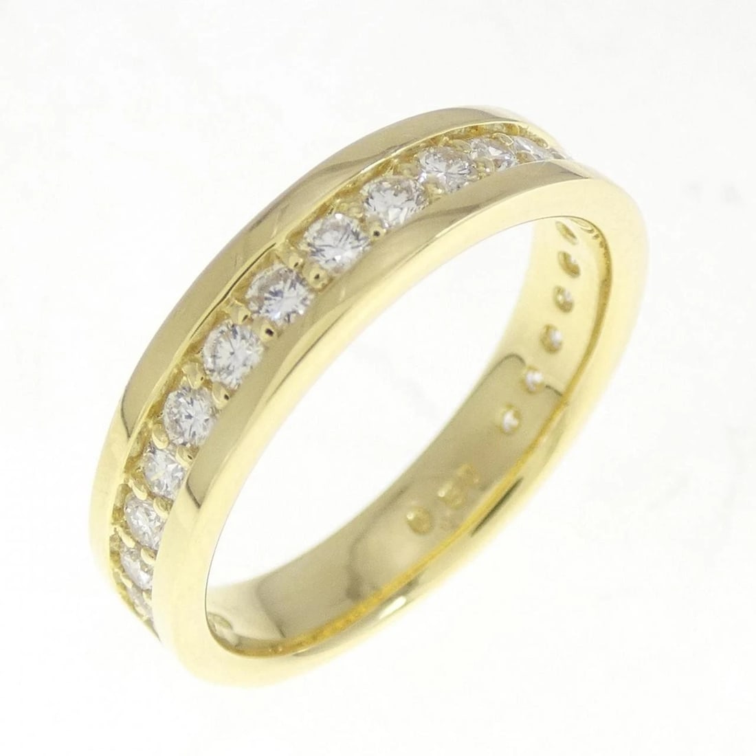 K18YG DIAMOND RING: K18YG Diamond Ring Brand: Unbranded Type: Ring Material: K18 Yellow Gold, Main Stone/Creation Natural Color: Yellow Gold Size: 6 (US size) Accessories: None Accessories Notice: When