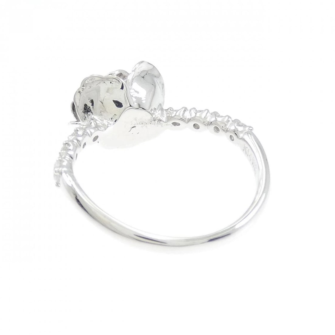 K14WG ROSE DIAMOND RING - 3