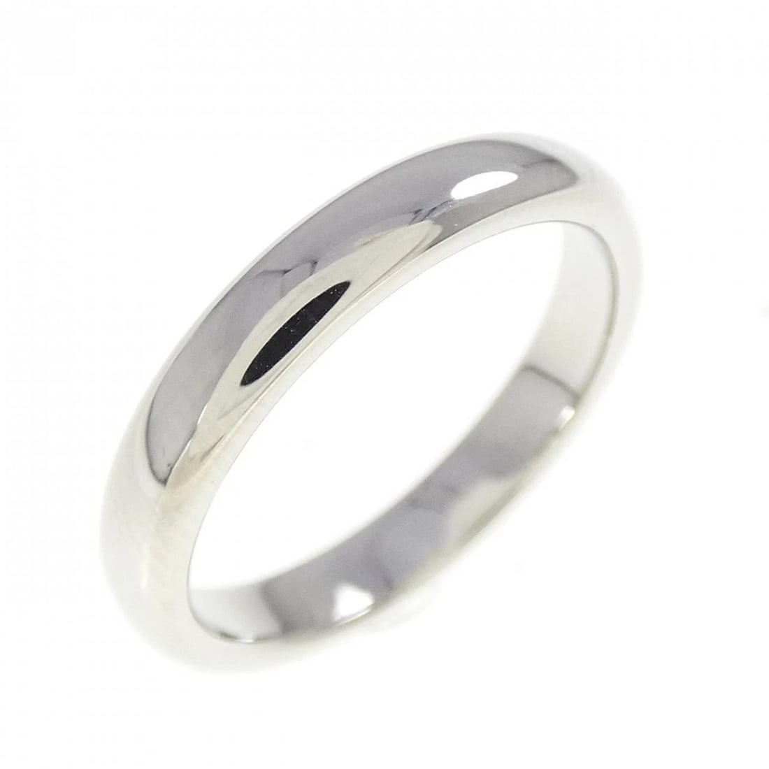 TIFFANY FOREVER WEDDING BAND RING: Tiffany Forever Wedding Band Ring Brand: Tiffany Type: Ring Material: Platinum 950, Color: Platinum Size: 4 (US size) Accessories: None Accessories Notice: When purchasing pre-owned goods,