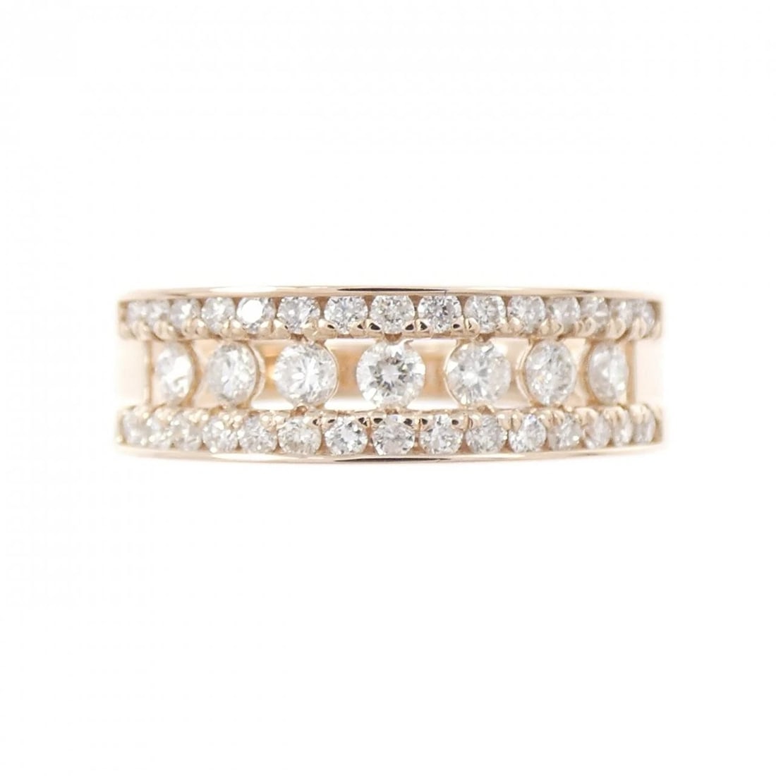K18PG DIAMOND RING - 2