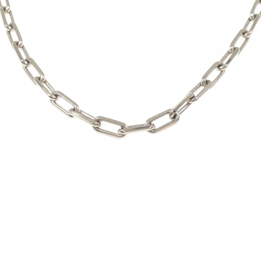 CARTIER SANTOS-DUMONT NECKLACE: Cartier Santos-Dumont Necklace Brand: CARTIER Type: Necklace Material: 750 white gold, Color: none Size: 56cm,Actual Size Chain maximum width approx.: 5.8mm Accessories: None Accessories