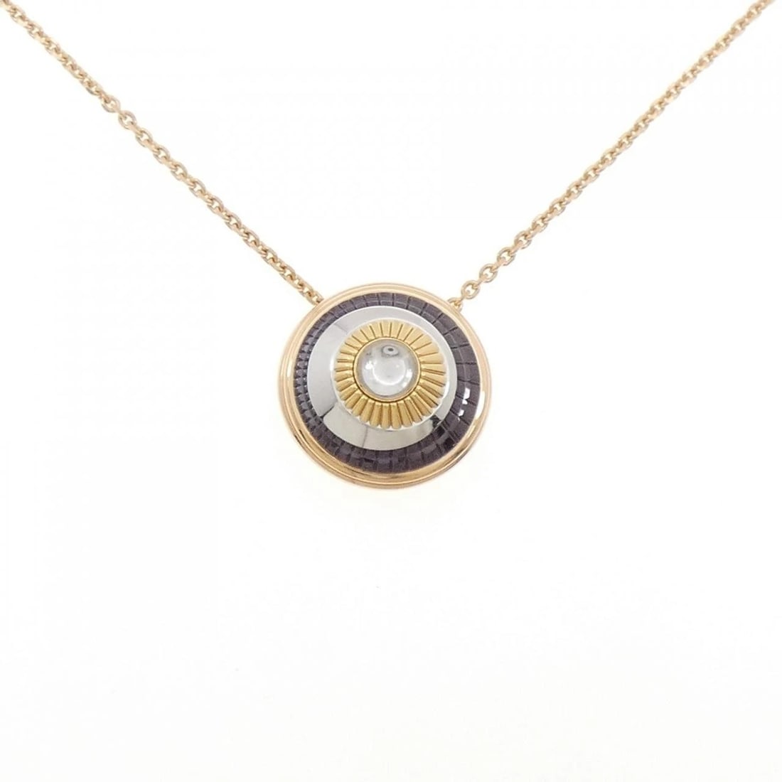 BOUCHERON QUATRE NECKLACE: Boucheron Quatre Necklace Brand: Boucheron Type: Necklace Material: 750 Yellow Gold 750 White Gold 750 Pink Gold PVD, Main Stone/Creation Quartz Color: none Size: 39-45cm,ActualSize Diameter: