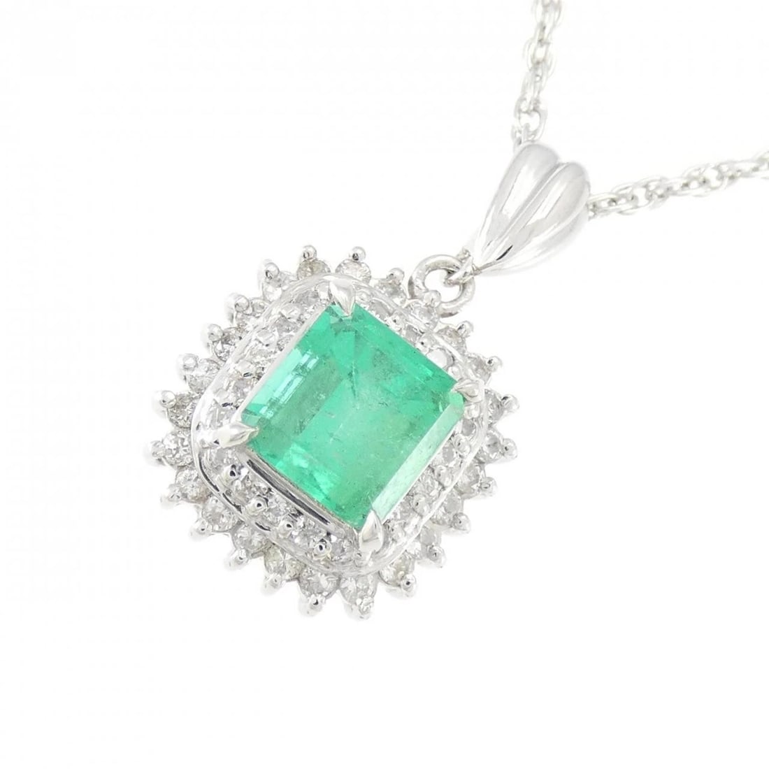 PT900 PT850 EMERALD NECKLACE - 3