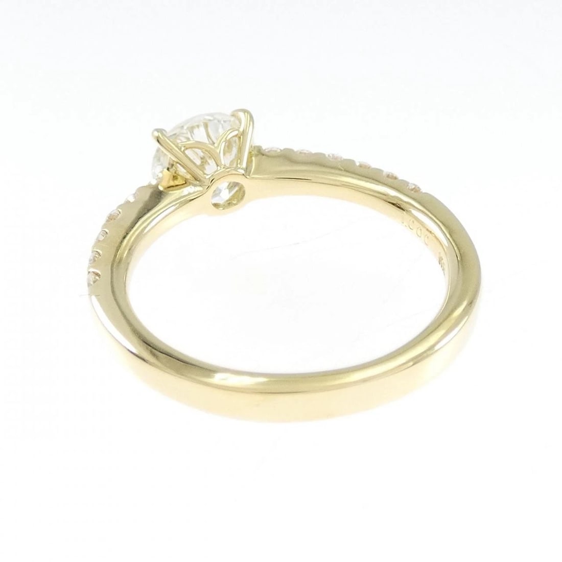 K18YG DIAMOND RING - 3