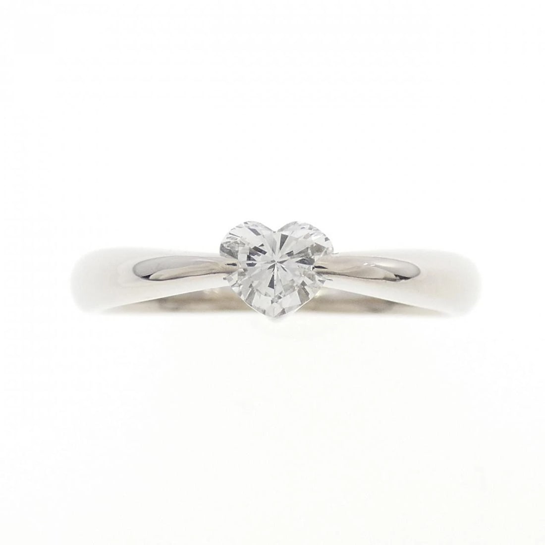 PT900 HEART DIAMOND RING - 2