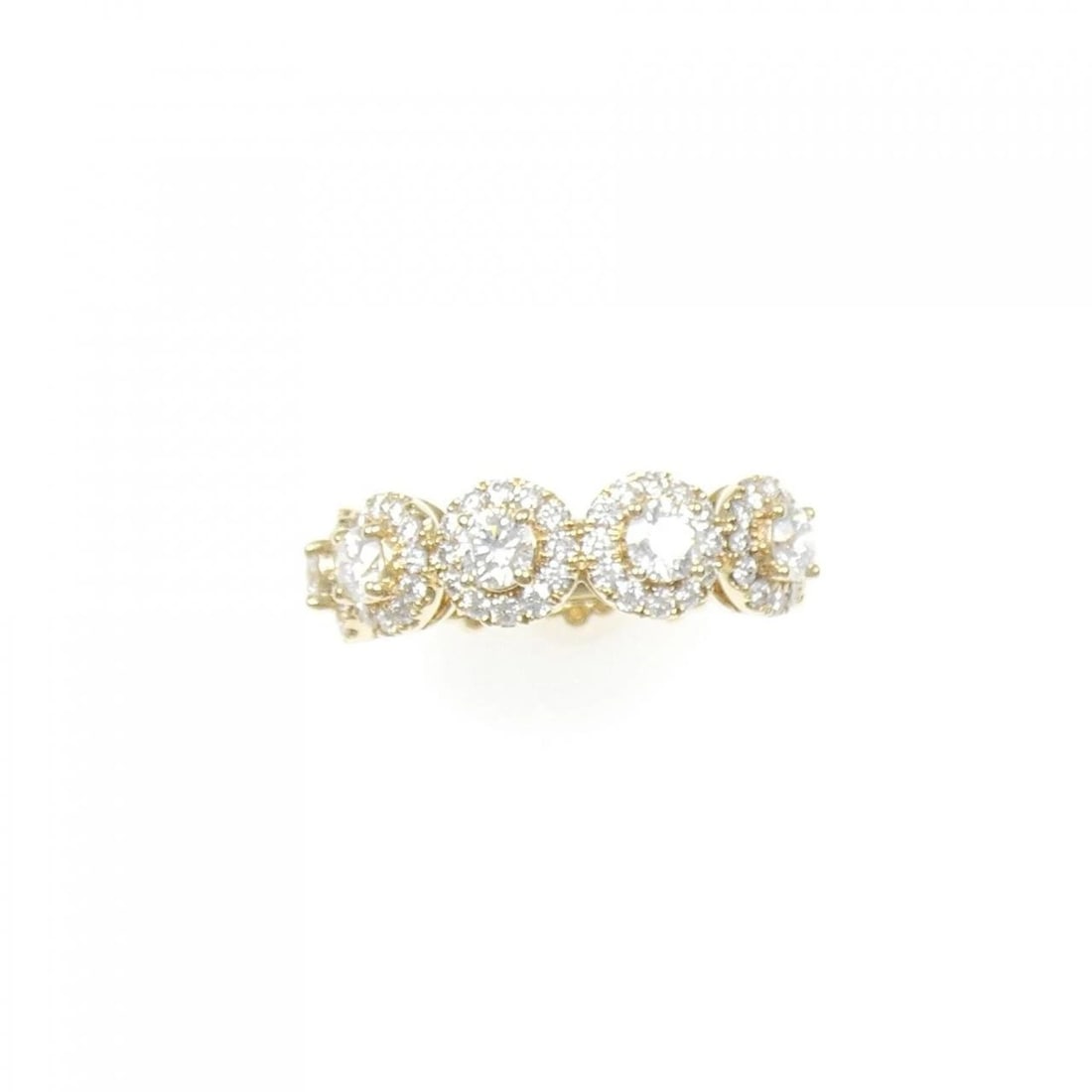 750YG DIAMOND RING - 2