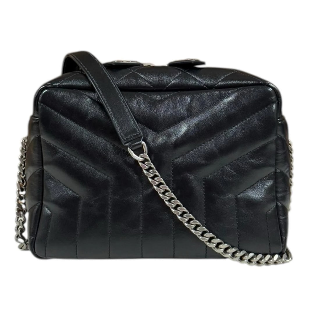 SAINT LAURENT SHOULDER BAG LEATHER CHAIN SHOULDER BAG (1 of 7)