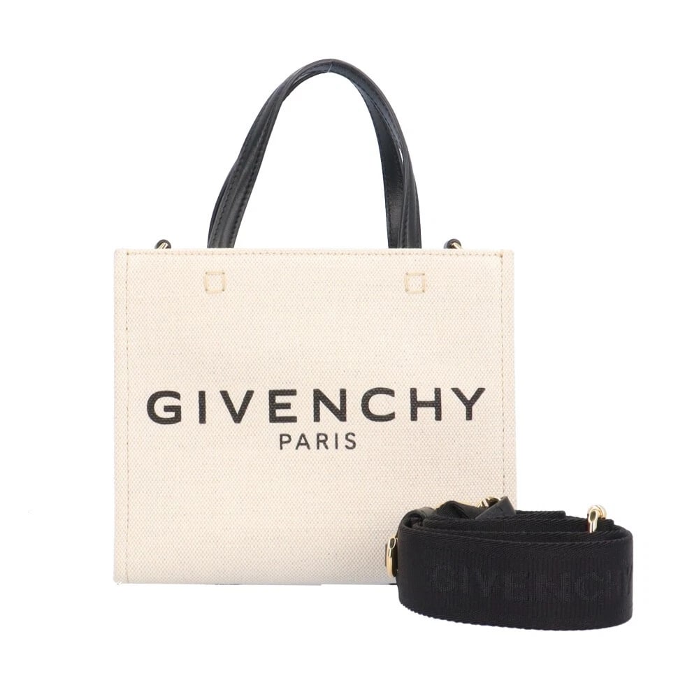 GIVENCHY TOTE BAG COTTON 2WAY G-TOTE MINI BAG TOTE BAG (1 of 4)