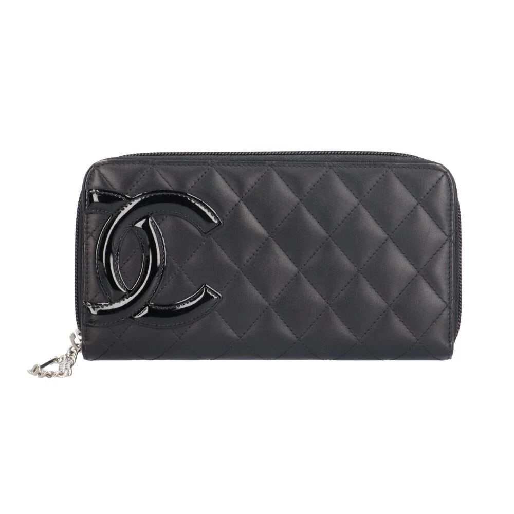 CHANEL PURSE LEATHER ENAMEL PURSE (1 of 6)