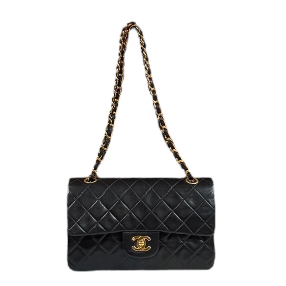 CHANEL SHOULDER BAG LAMBSKIN WCHAIN W FLAP 23 SHOULDER BAG (1 of 9)