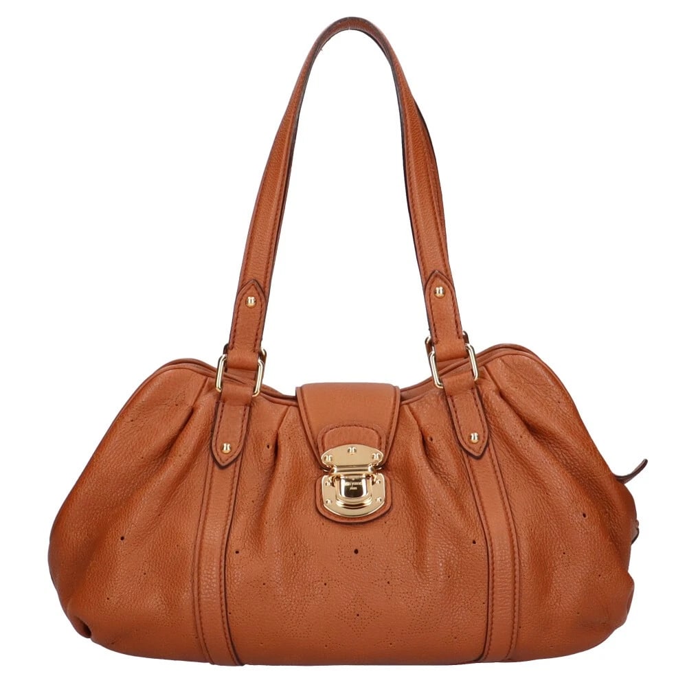 LOUIS VUITTON RUNNER PM SHOULDER BAG SHOULDER BAG: LOUIS VUITTON Runner PM Shoulder Bag Shoulder Bag Brand: LOUIS VUITTON Type: Shoulder Bag Material: Exterior Material Monogram Mahina Color: cognac brown / Brown Size: W14.6 x H9.1 x D5.5inch Shou
