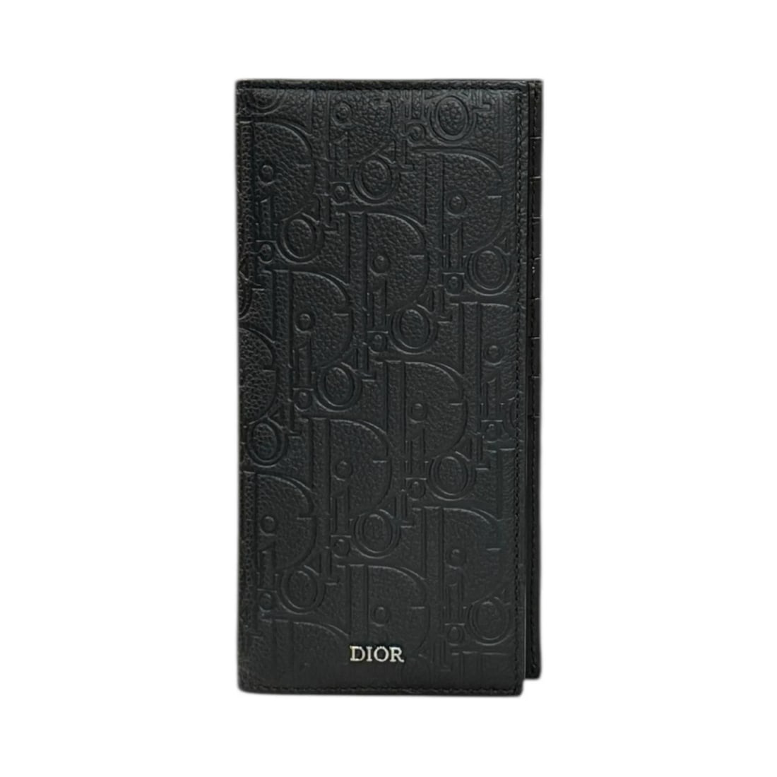 DIOR PURSE LEATHER VERTICAL WALLET PURSE (1 of 5)