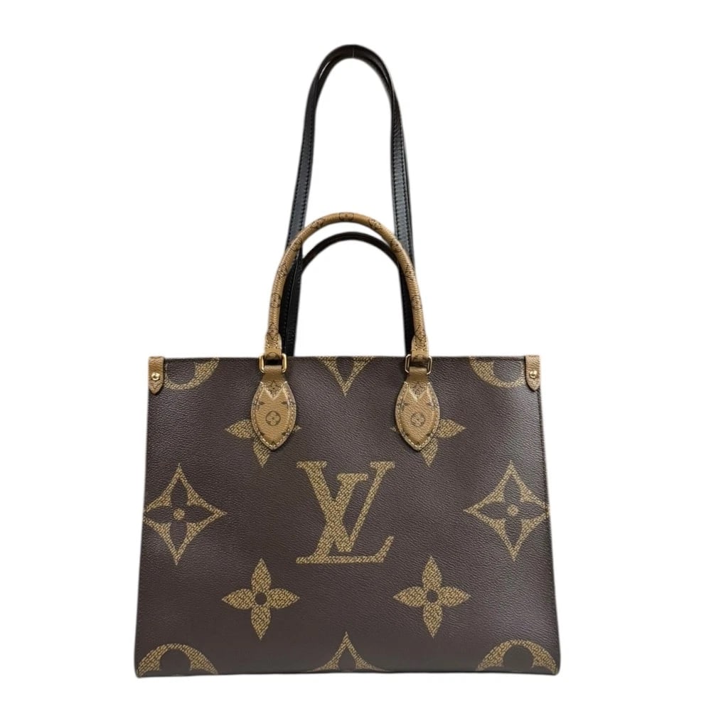 LOUIS VUITTON SHOULDERBAG MONOGRAM SHOULDER BAG: LOUIS VUITTON ShoulderBag Monogram Shoulder Bag Brand: LOUIS VUITTON Type: Shoulder Bag Material: Exterior Material Monogram reverse Color: Brown Size: W13.6 x H10.6 x D5.9inch Handle:12.6inch Sho