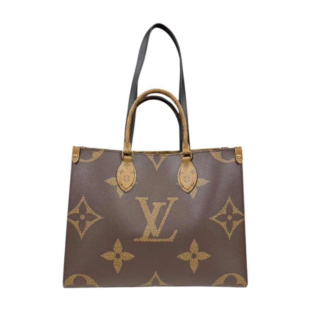 LOUIS VUITTON SHOULDERBAG MONOGRAMCANVAS REVERSE GIANT SHOULDER BAG: LOUIS VUITTON ShoulderBag MonogramCanvas Reverse Giant Shoulder Bag Brand: LOUIS VUITTON Type: Shoulder Bag Material: Exterior Material Monogram canvas Color: Brown Size: W13.4 x H10.2 x D5.7inch