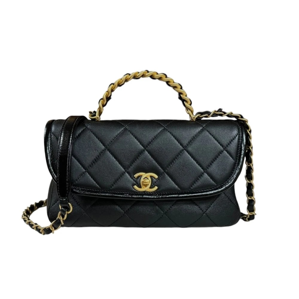 CHANEL SHOULDER BAG CROSS BODY LAMBSKIN CHAIN MATRASSE SHOULDER BAG: CHANEL Shoulder Bag Cross Body lambskin Chain Matrasse Shoulder Bag Brand: CHANEL Type: Shoulder Bag Material: Exterior Material lambskin Color: black Size: W9.1 x H4.9 x D2.4inch Handle:5.5inch S