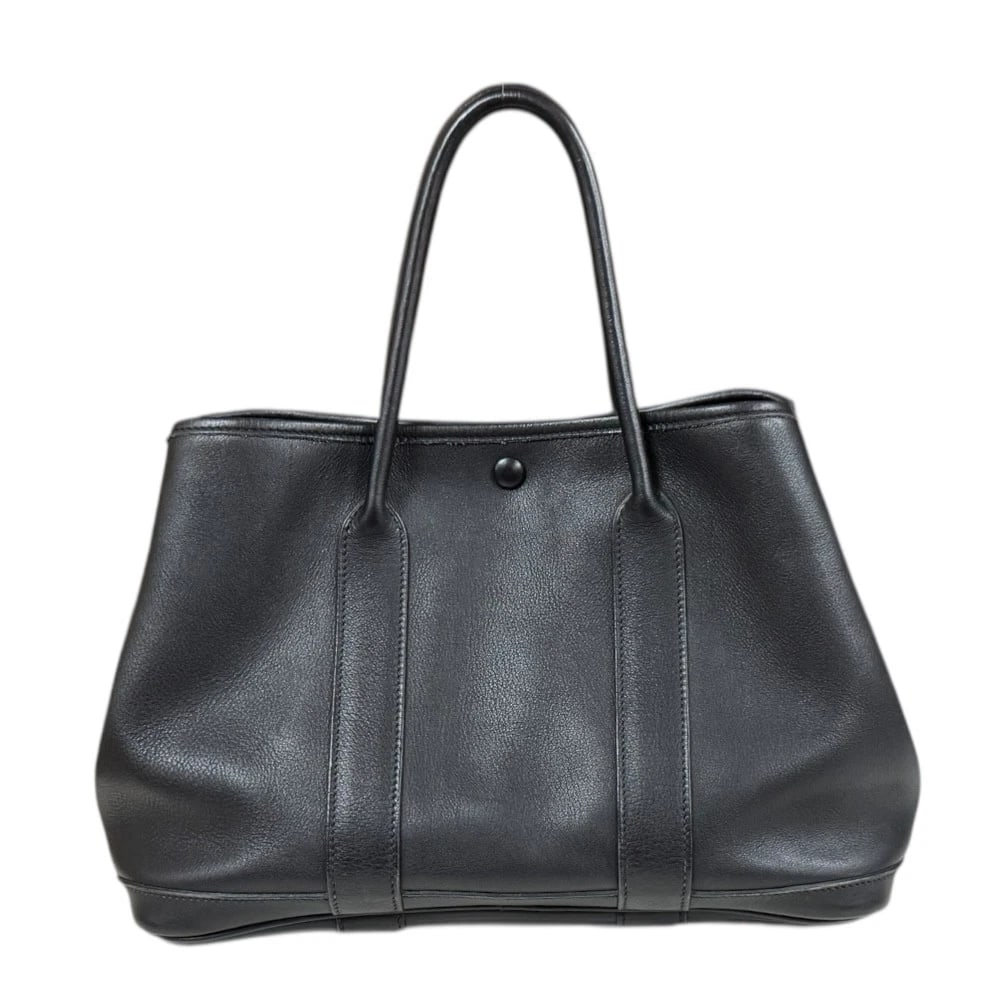 HERMES HANDBAG VAUX SWIFT GARDEN TWILY TPM HANDBAG: HERMES Handbag Vaux Swift Garden Twily TPM Handbag Brand: HERMES Type: Handbag Material: Exterior Material Vaux Swift Color: black Size: W11.4 x H7.9 x D5.5inch Handle:12.6inch Accessories: None