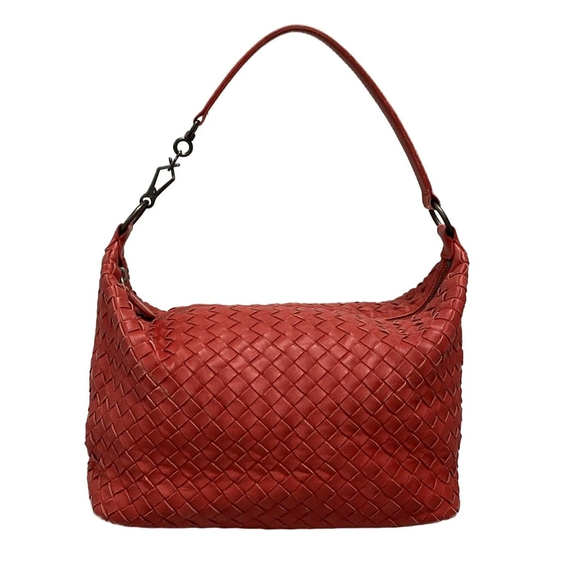BOTTEGA VENETA SHOULDER BAG 239988 RED LEATHER - SHOULDER BAG (1 of 12)
