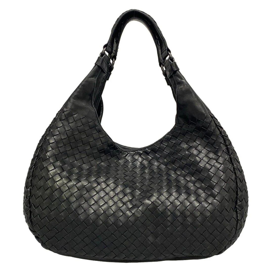 BOTTEGA VENETA CAMPANA BAG BLACK LEATHER - TOTE BAG TOTE BAG (1 of 11)
