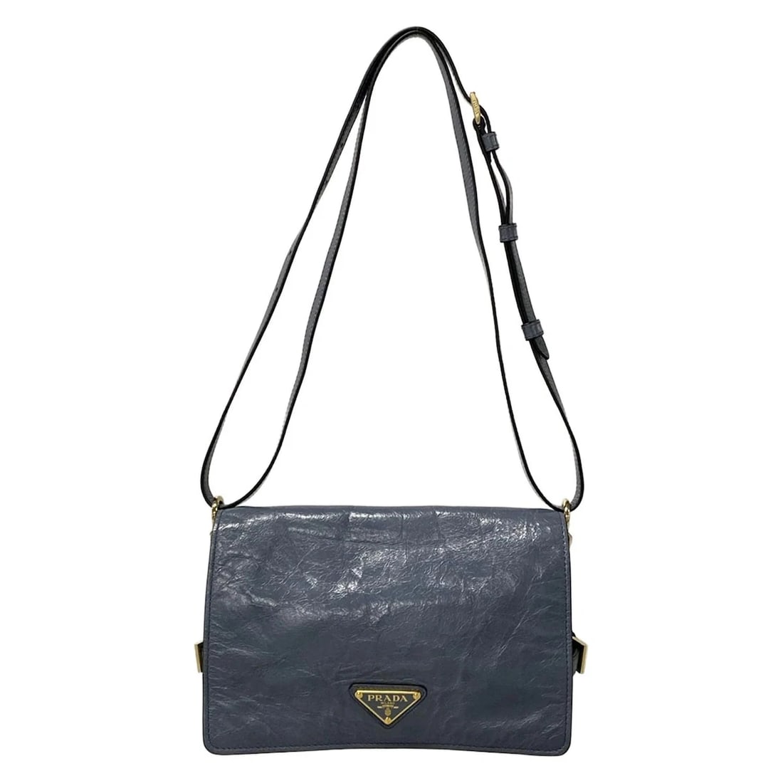 PRADA - BLUE SOFT LOOK SHOULDER BAG SHOULDER BAG: PRADA - Blue soft look Shoulder Bag Shoulder Bag Brand: PRADA Type: Shoulder Bag Material: soft look Color: Blue Size: Height : 5.91 inch (15 cm) Width : 8.46 inch (21.5 cm) Depth : 3.15 inch (8 c