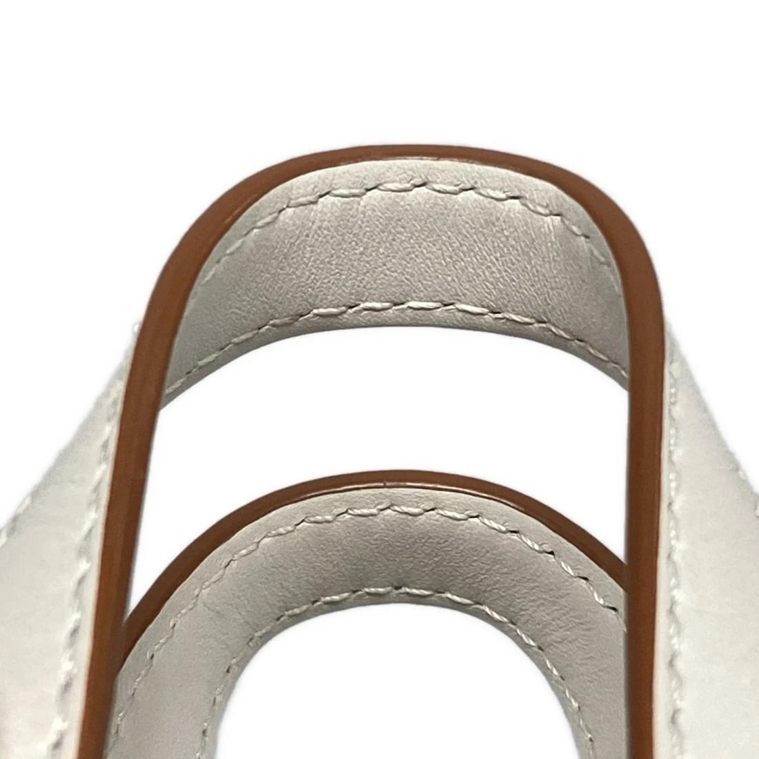 LOEWE HAMMOCK DRAWSTRING BAG MINI - CREAM LEATHER HANDBAG HANDBAG - 10
