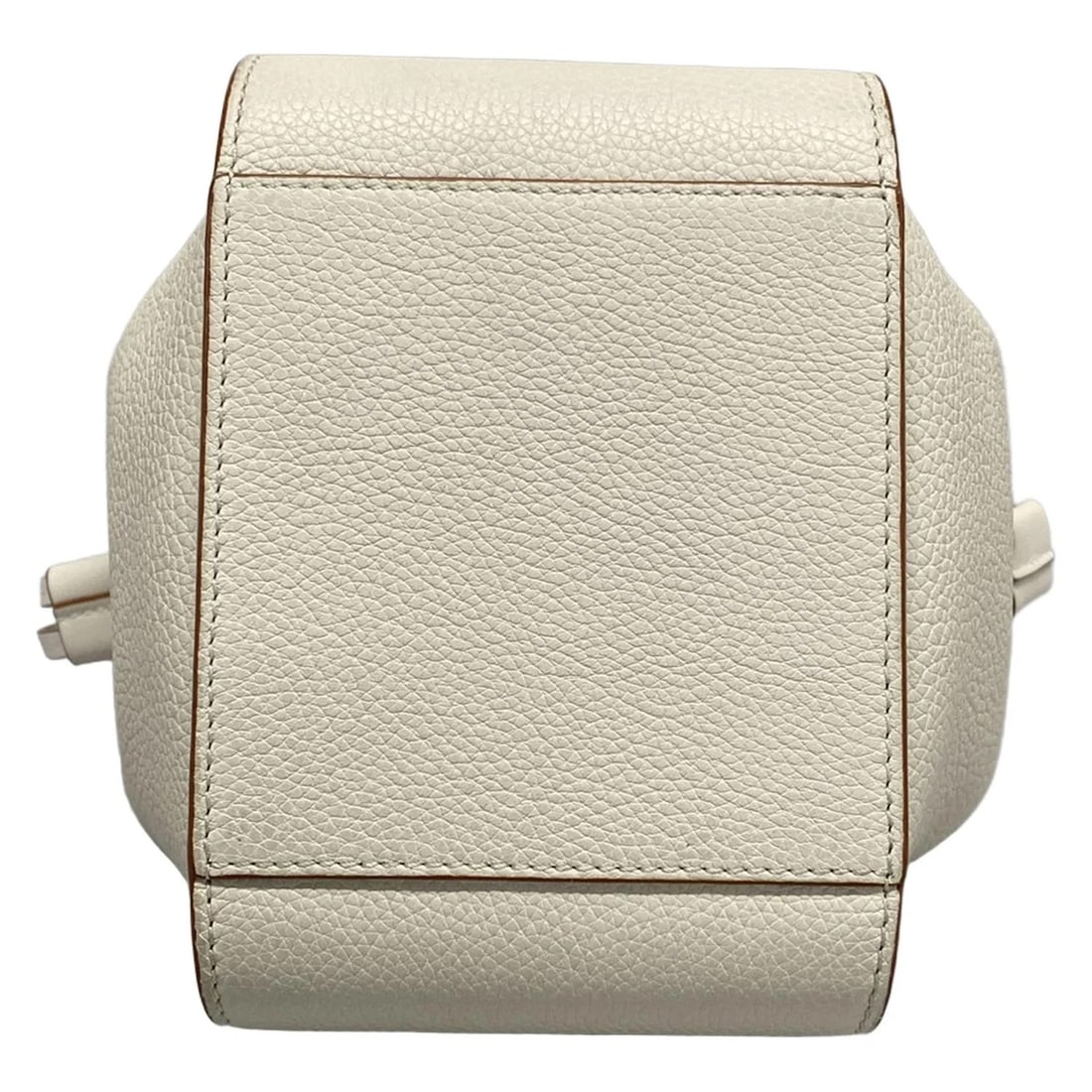 LOEWE HAMMOCK DRAWSTRING BAG MINI - CREAM LEATHER HANDBAG HANDBAG - 5