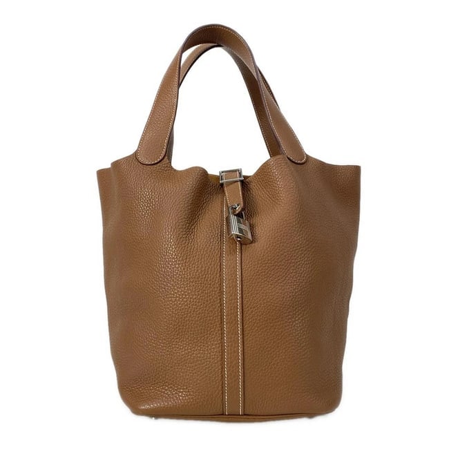HERMES PICOTIN LOCK GM - GOLD TAURILLON CLEMENCE C HANDBAG HANDBAG (1 of 10)