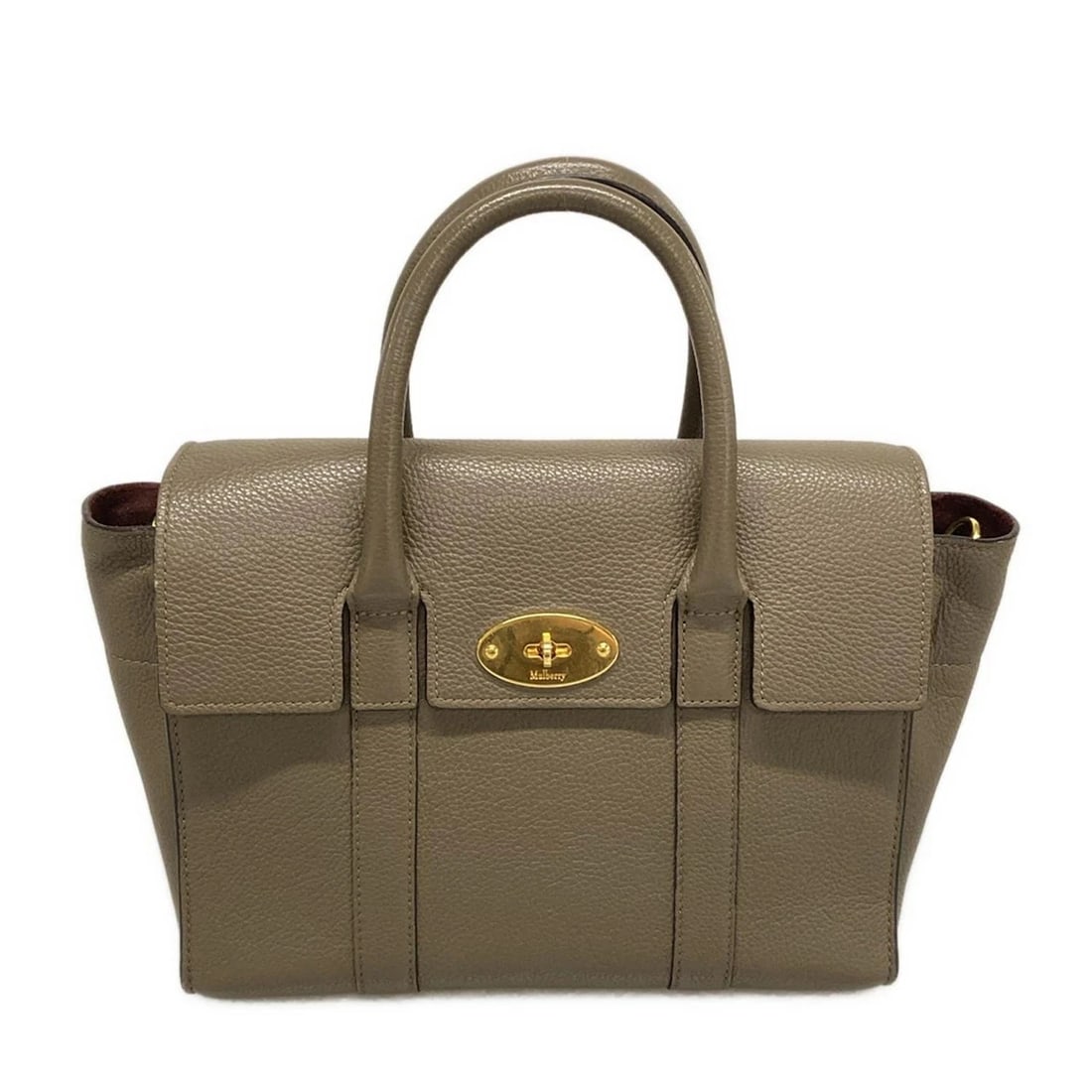 MULBERRY BAYSWATER CLAY (GRAY-BROWN) - HANDBAG HANDBAG (1 of 11)