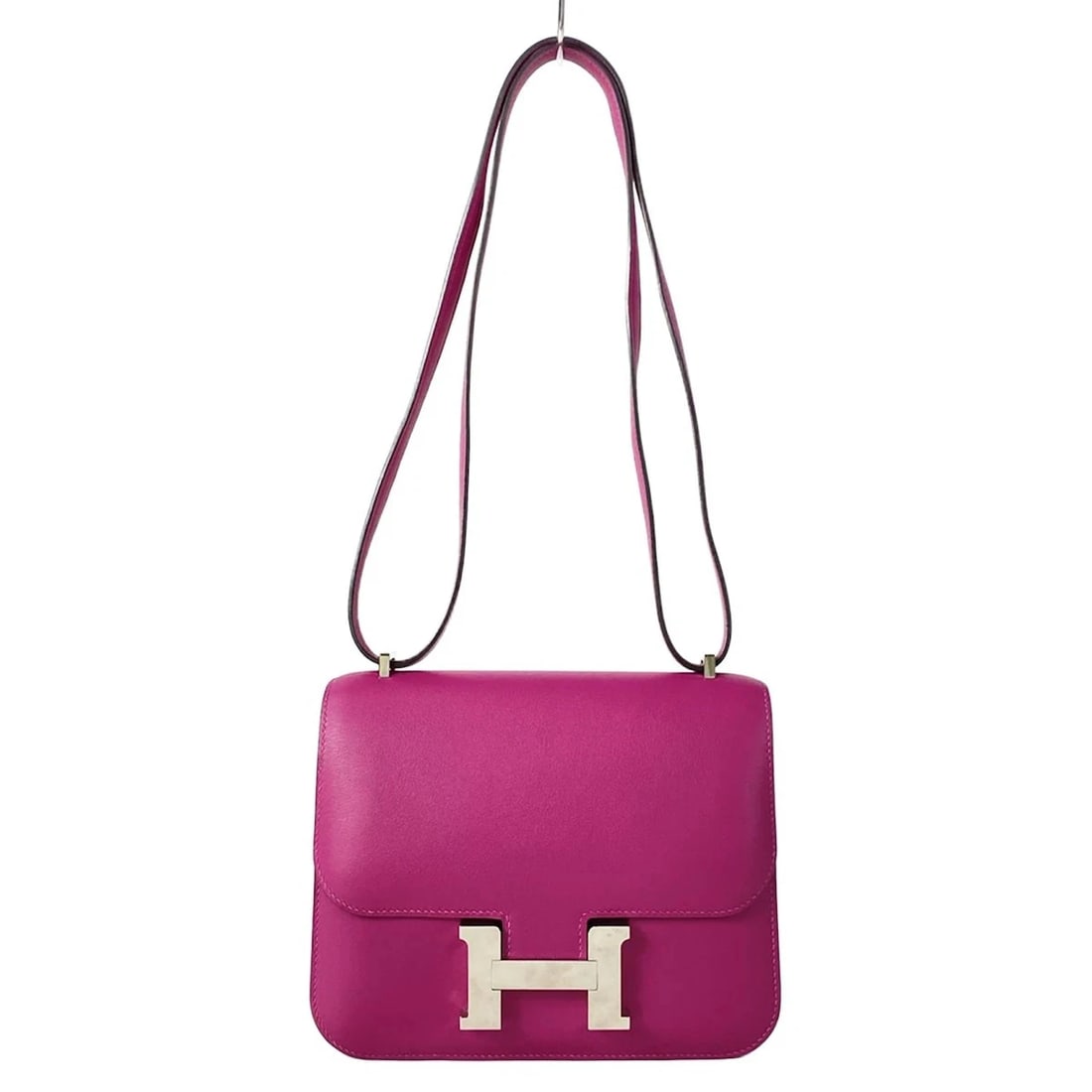 HERMES CONSTANCE 18 ROSE PURPLE VEAU SWIFT A SHOULDER BAG SHOULDER BAG (1 of 11)