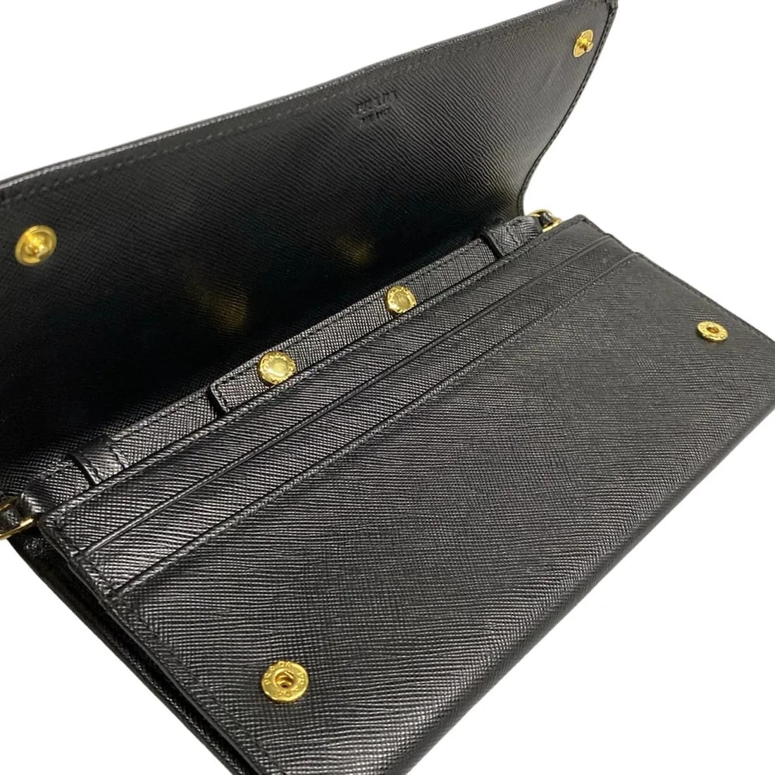 PRADA BLACK LEATHER OTHER STYLE WALLET OTHER STYLE WALLET - 11