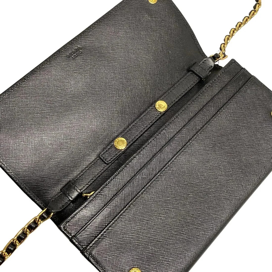 PRADA BLACK LEATHER OTHER STYLE WALLET OTHER STYLE WALLET - 3