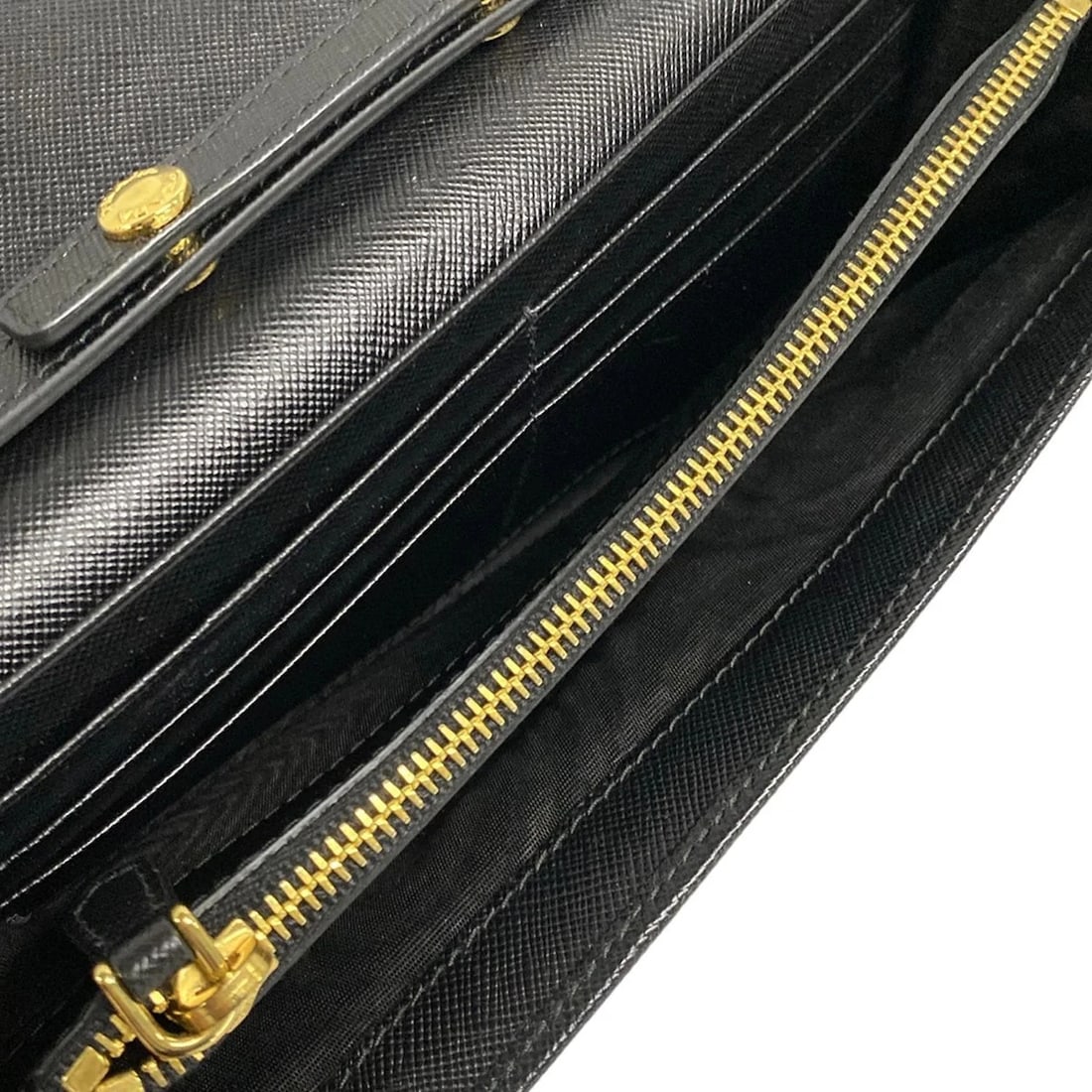 PRADA BLACK LEATHER OTHER STYLE WALLET OTHER STYLE WALLET - 4