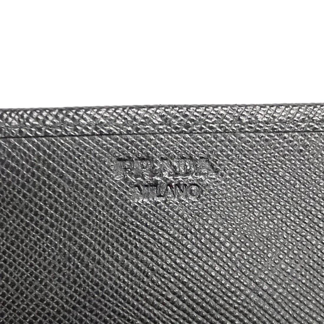 PRADA BLACK LEATHER OTHER STYLE WALLET OTHER STYLE WALLET - 6