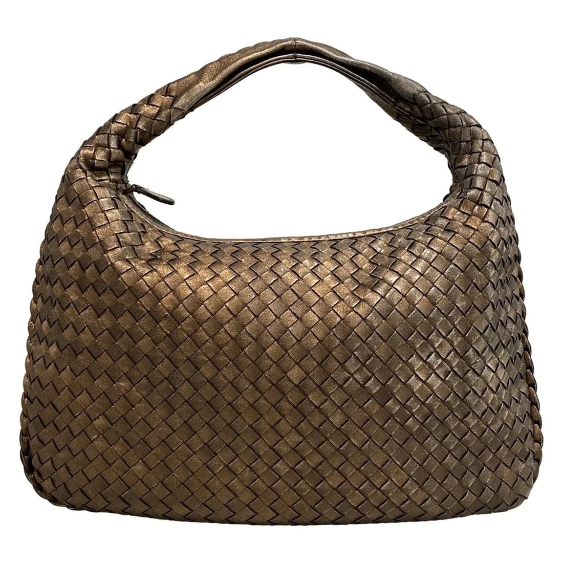 BOTTEGA VENETA VENETA BAG DARK BROWN LEATHER - HANDBAG (1 of 12)