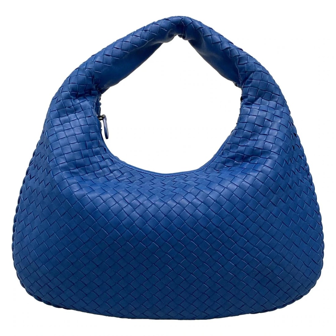 BOTTEGA VENETA VENETA BAG - BLUE LEATHER HANDBAG HANDBAG (1 of 11)