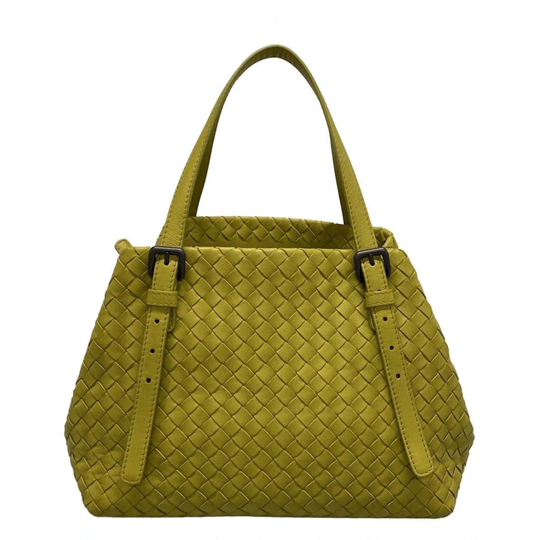 BOTTEGA VENETA CHESTER BAG - YELLOW GREEN LEATHER TOTE BAG: BOTTEGA VENETA Chester Bag - Yellow Green Leather Tote Bag Brand: BOTTEGA VENETA Type: Tote Bag Material: Leather Color: Yellow Green Size: Height : 7.48 inch (19 cm) Width : 7.87 inch (20 cm) - 1