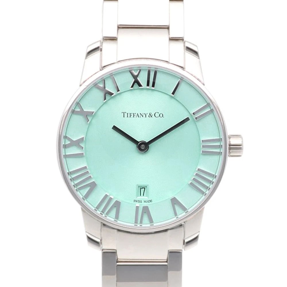 TIFFANY&CO. ATLAS WATCHES STAINLESS STEEL WATCH (1 of 5)