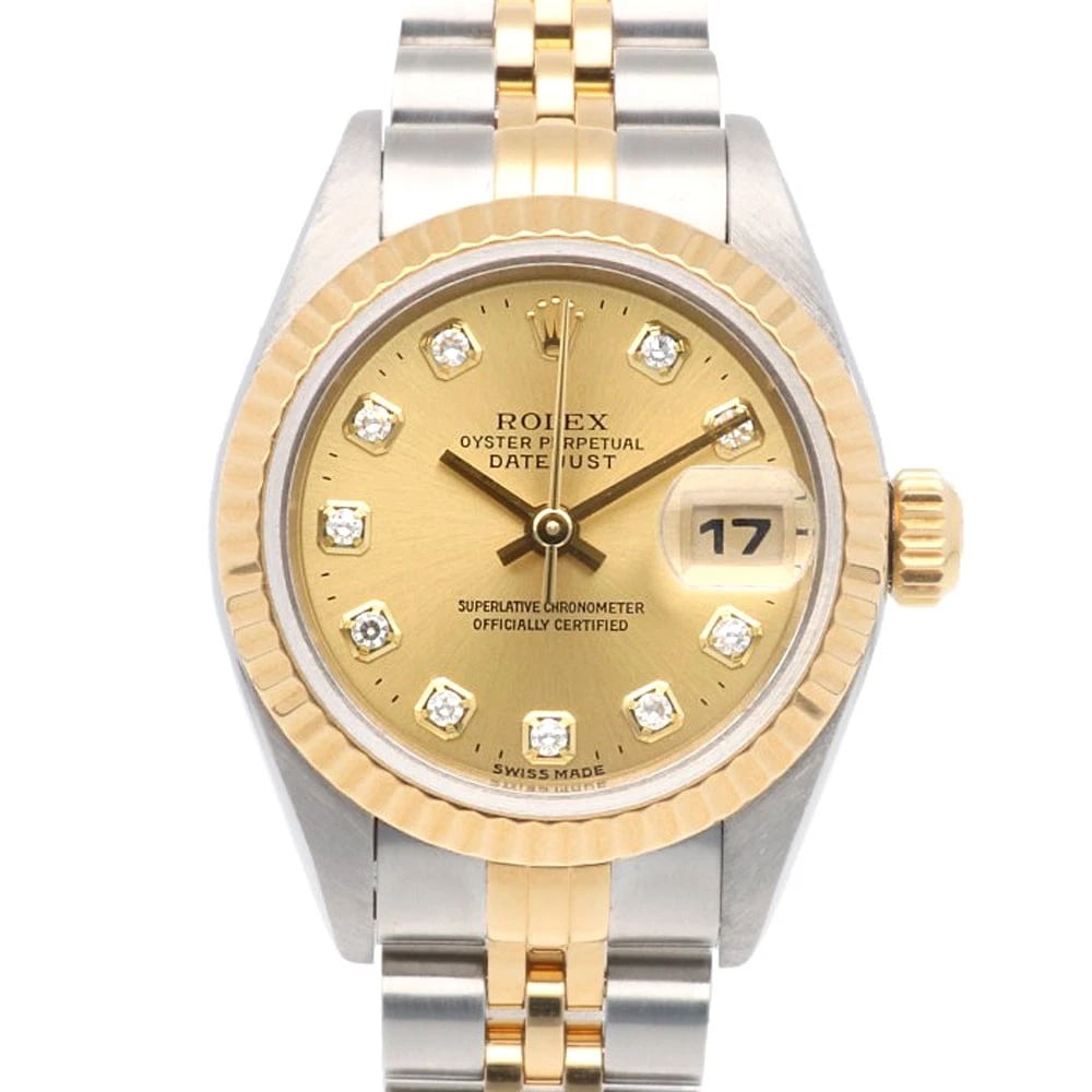 ROLEX DATEJUST WATCHES STAINLESS STEEL K18 YELLOW GOLD WATCH: ROLEX Datejust Watches Stainless Steel K18 yellow gold Watch Brand: ROLEX Type: Wristwatch Material: Case : Stainless Steel x K18 yellow gold Band : Stainless Steel Color: Silver / gold Size: Case