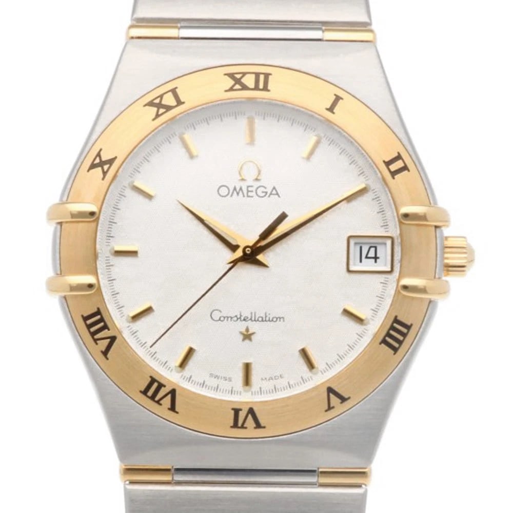 OMEGA CONSTELLATION WATCHES STAINLESS STEEL K18 YELLOW GOLD WATCH: OMEGA Constellation Watches Stainless Steel K18 yellow gold Watch Brand: OMEGA Type: Wristwatch Material: Case : Stainless Steel x K18 yellow gold Band : Stainless Steel Color: Silver / gold x whit