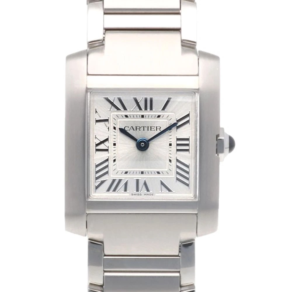 CARTIER TANK FRANCAISE WATCHES STAINLESS STEEL WATCH (1 of 6)