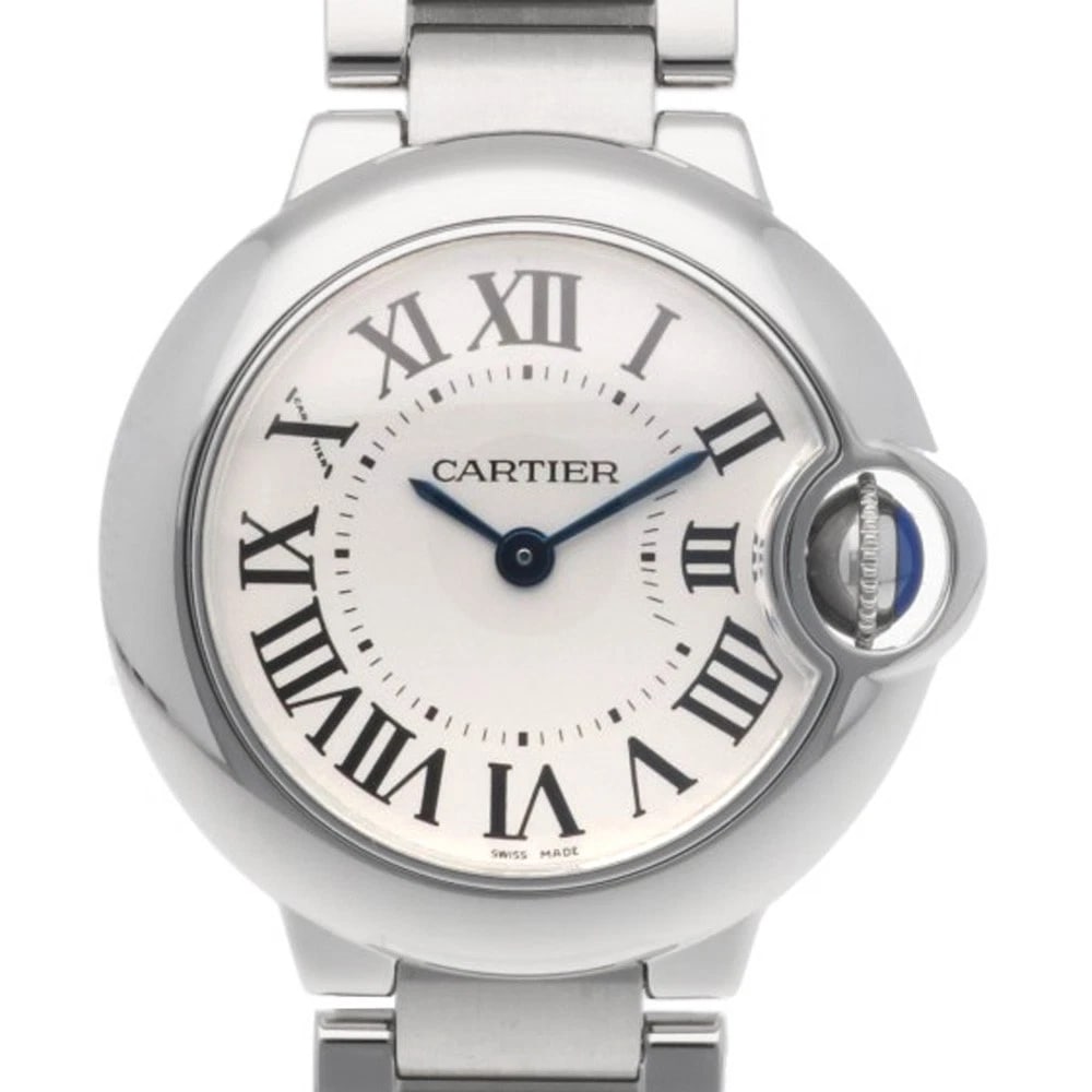 CARTIER BARON BLUE WATCHES STAINLESS STEEL WATCH (1 of 5)